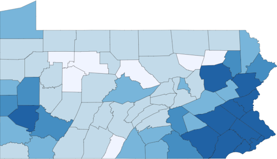 Coronavirus in Pa.
